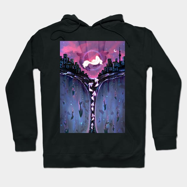 Water is Crying Hoodie by KucingKecil